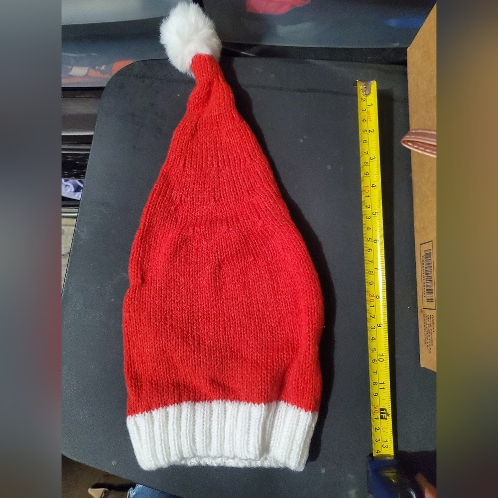 Red & White Santa Hat For Pets